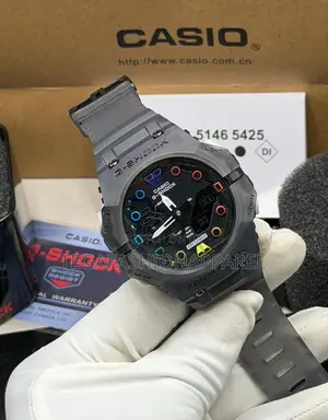 Gab001g-2a Casio G-Shock Digital / Analog Rubber Strap Watch