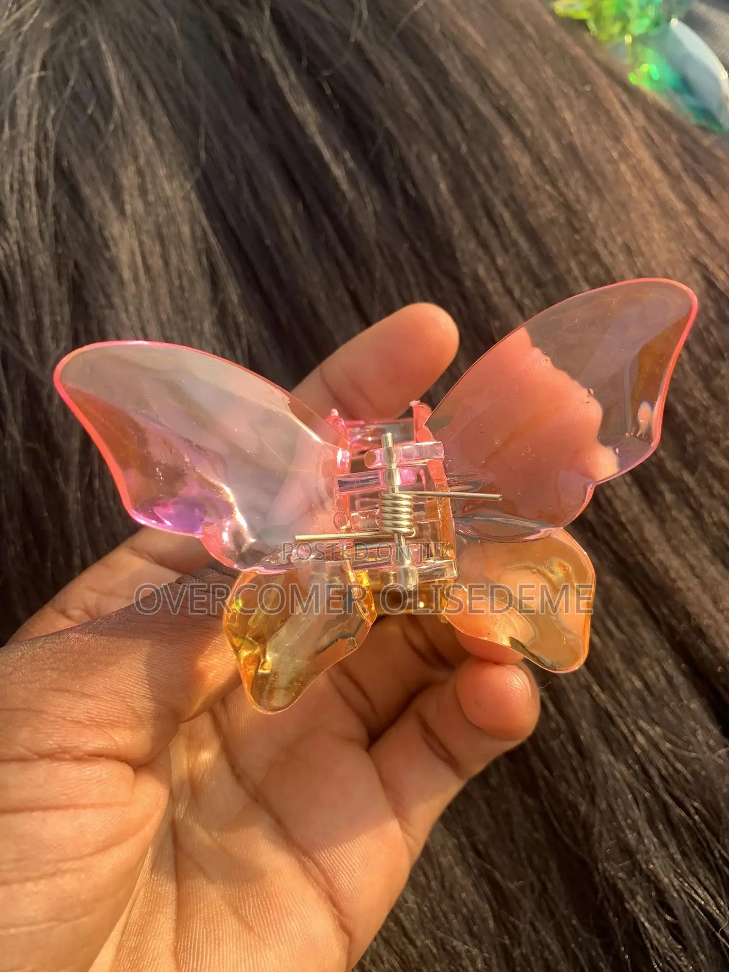 Transparent Hair Clips