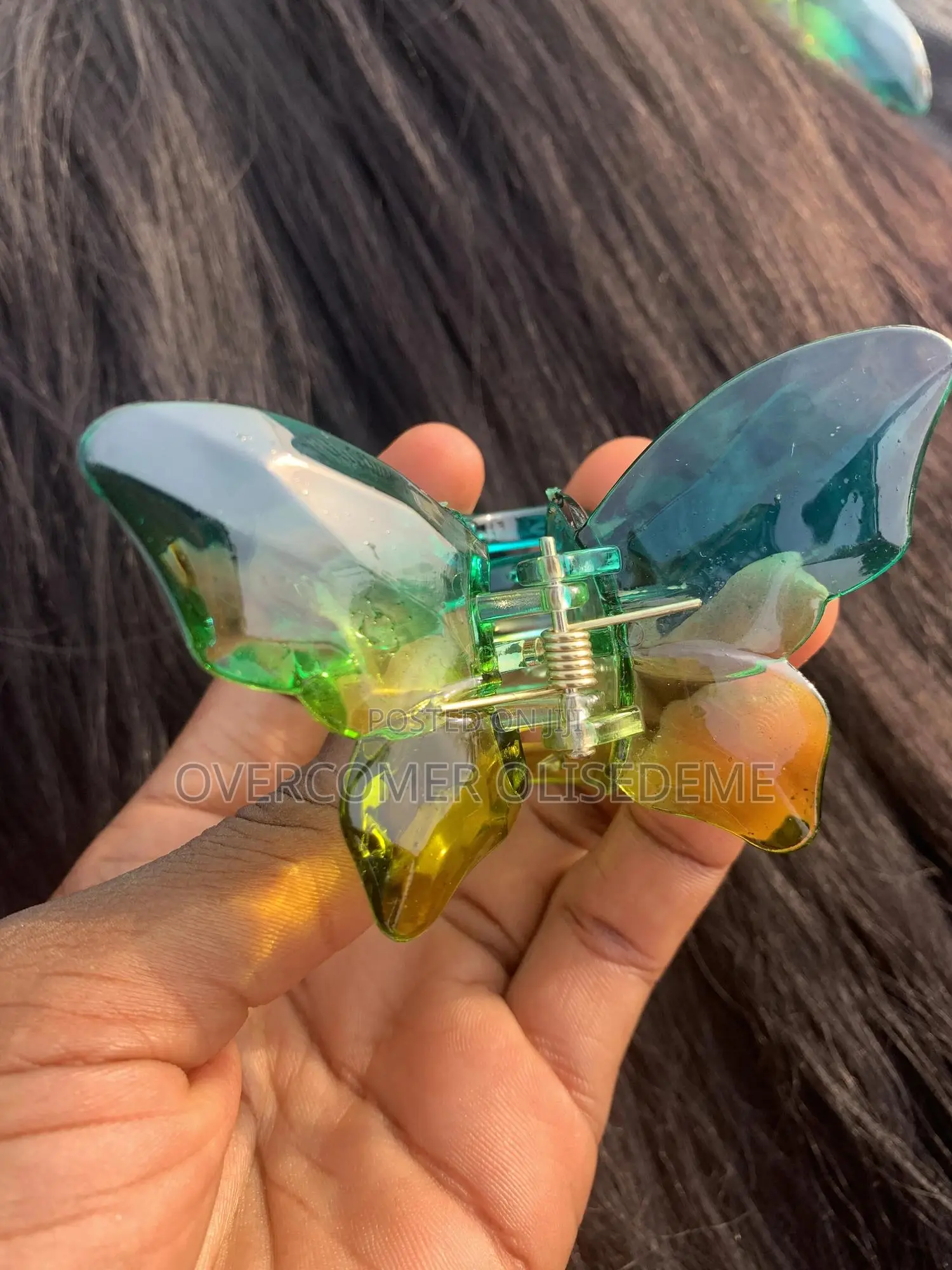 Transparent Hair Clips