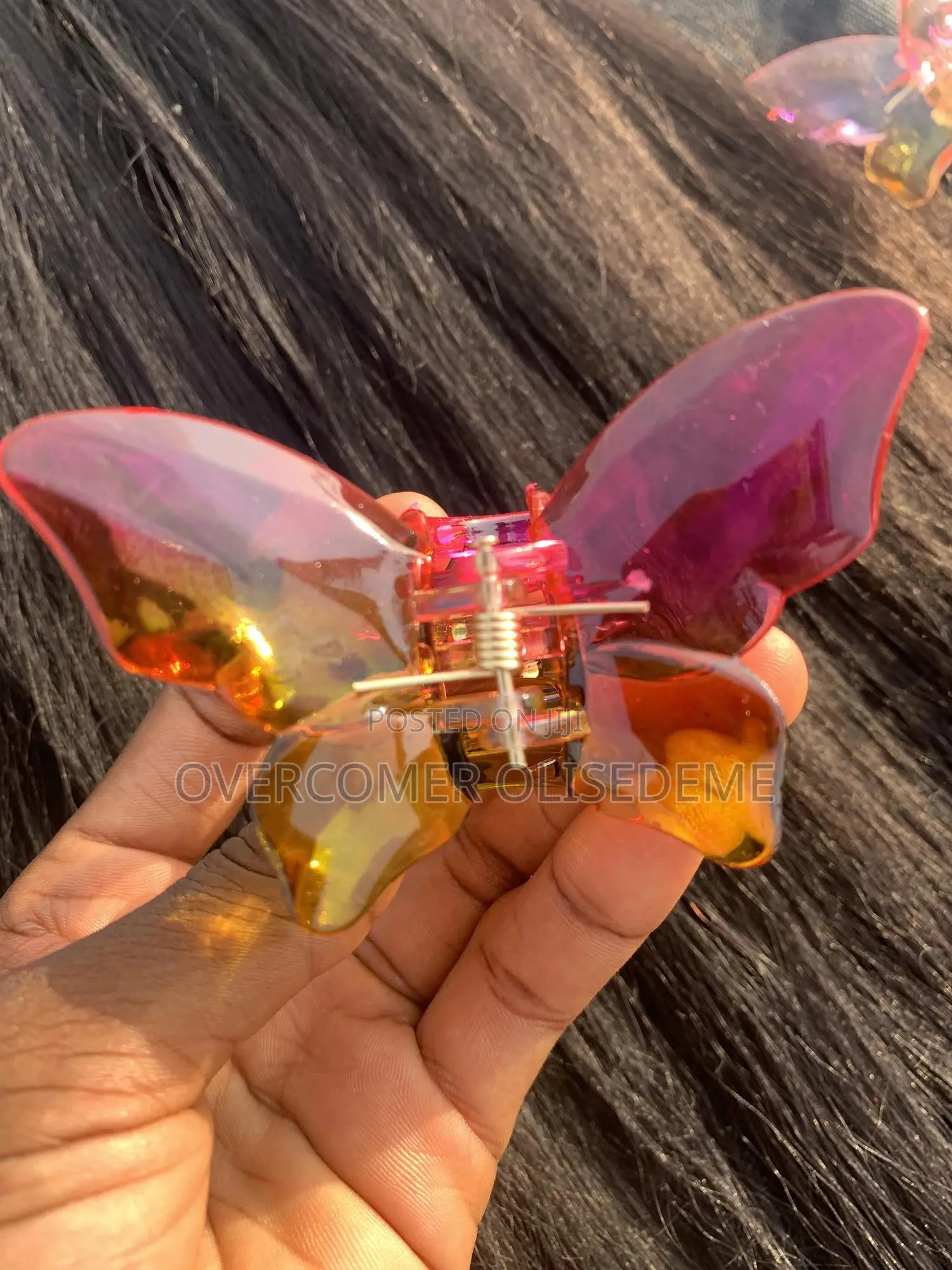 Transparent Hair Clips