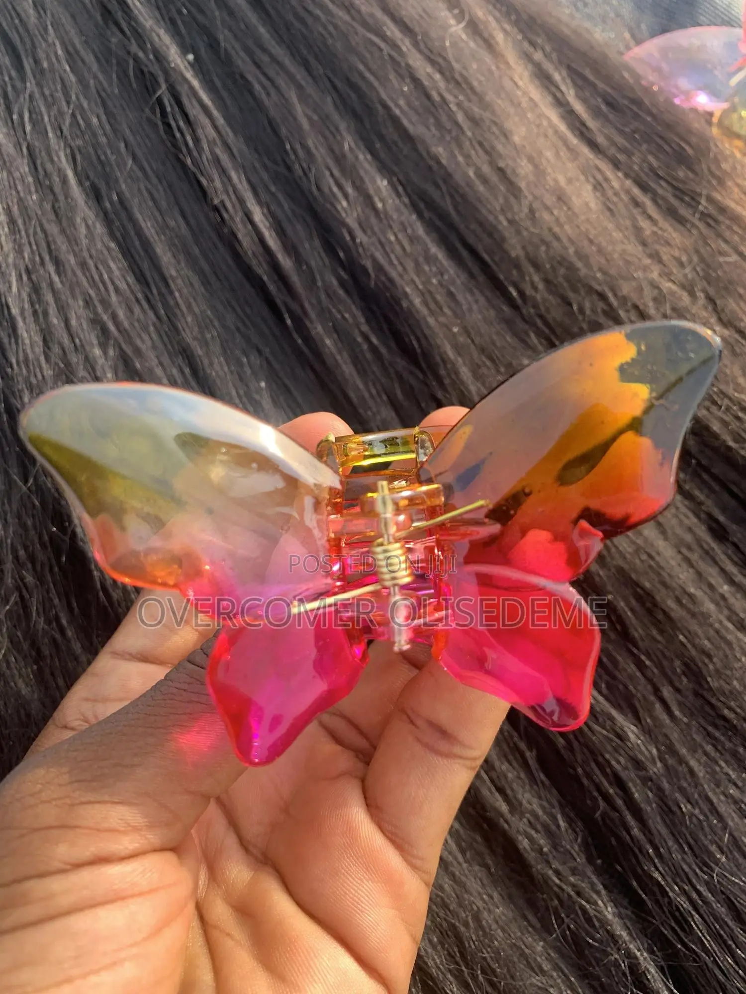 Transparent Hair Clips