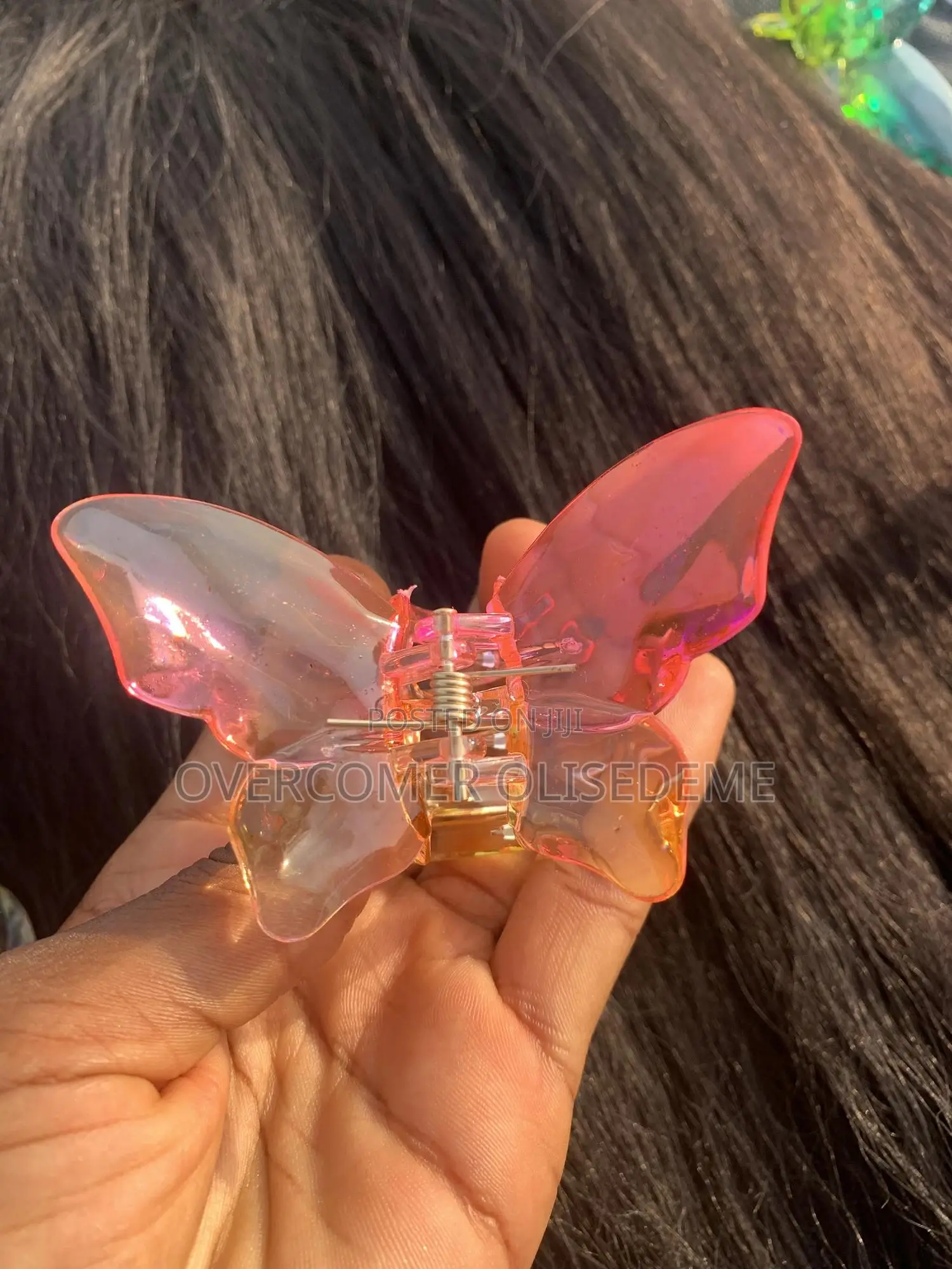 Transparent Hair Clips