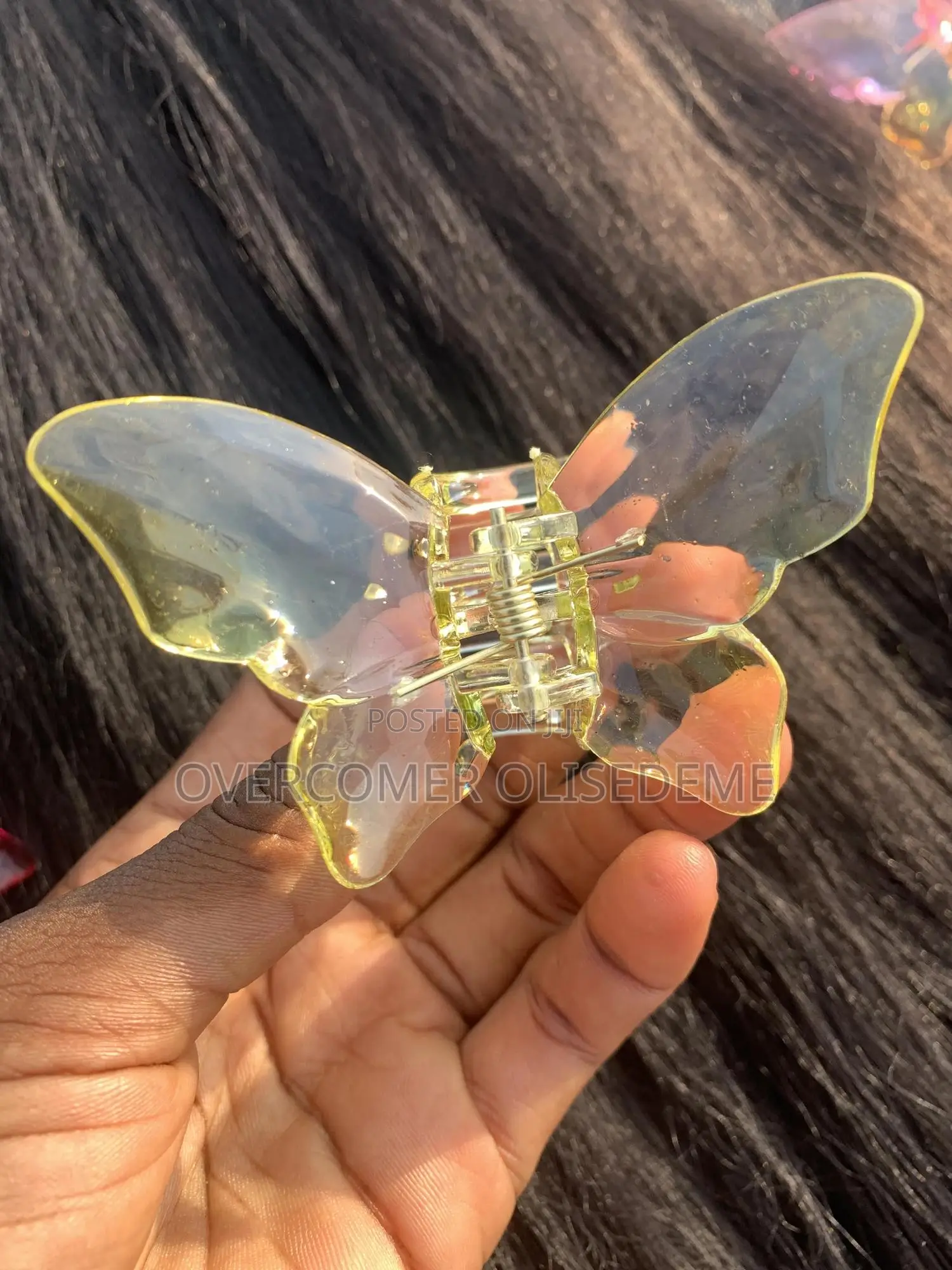 Transparent Hair Clips