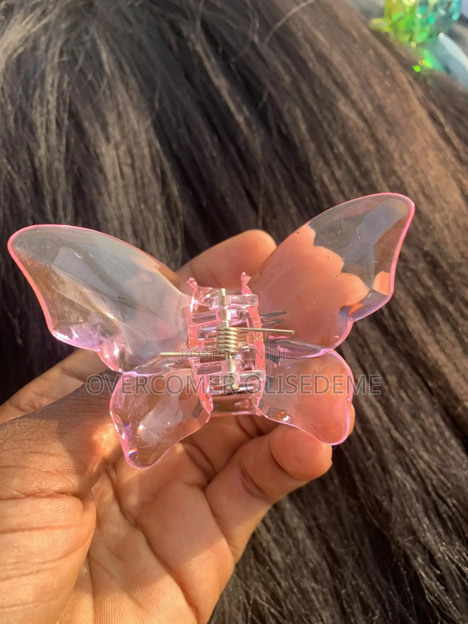 Transparent Hair Clips