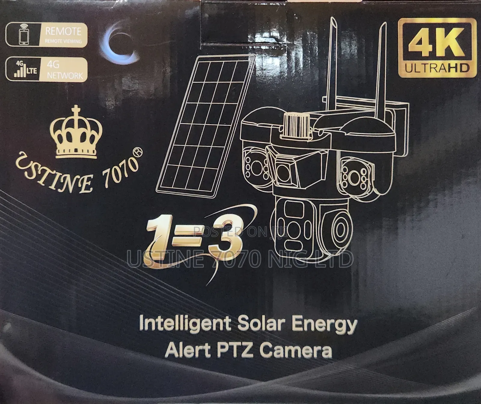 4g Solar Cctv With Solar Panel