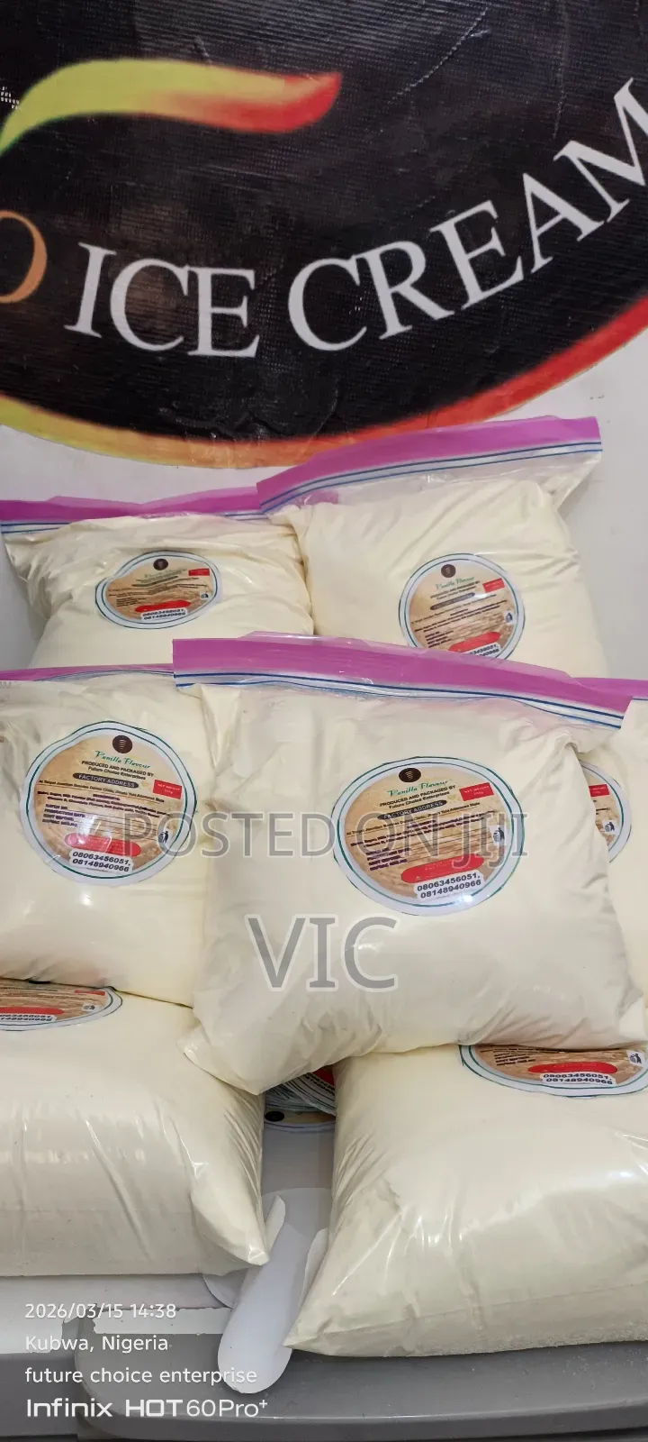Ice Cream Powder