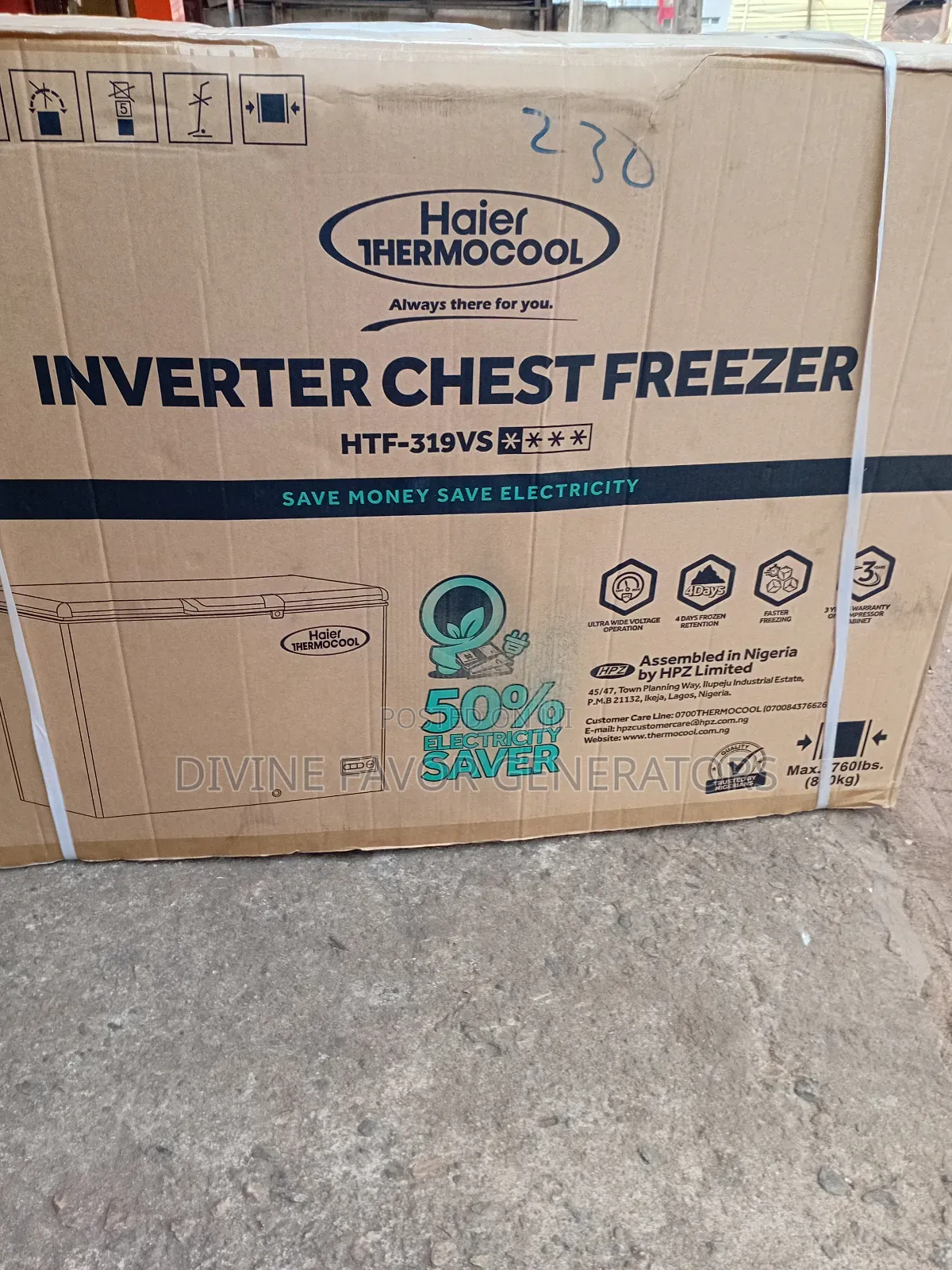 Thermocool 319l Inverter Freezers