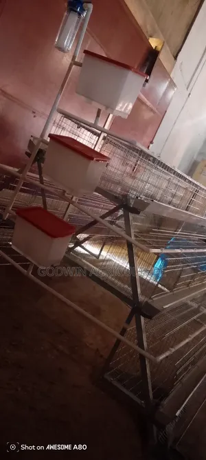 Galvanized Steel Battery Cage