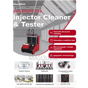 Smartsafe Ismartinc 603 (Cnc603) Injector Cleaner Tester