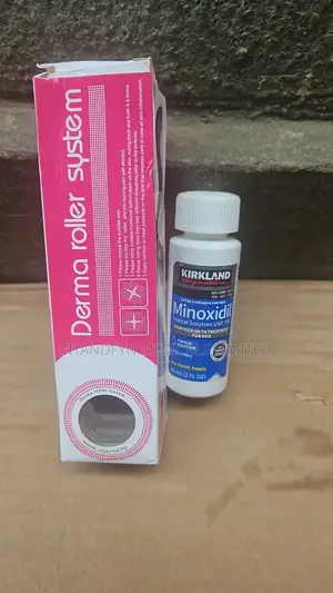 Minoxidil With Derma Roller