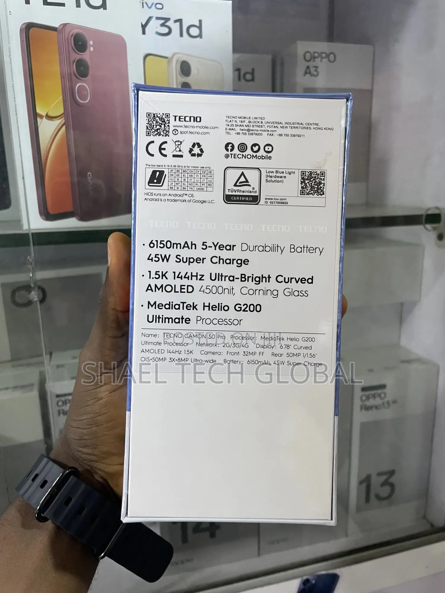 New Tecno Camon 50 Pro 256 GB