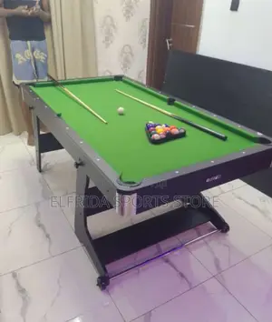 6ft Foldable Snooker / Billiards Table – Complete Indoor Game Set