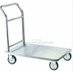 This Is A Stainless Steel Platform Trolley