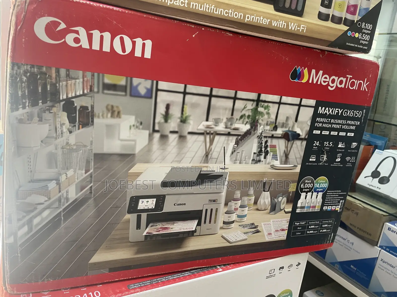 Cannon Megatank Maxify Gx6150