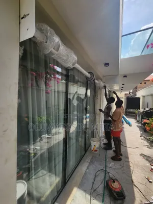 “Automatic Aluminum Roller Shutter Door – Modern Security System”