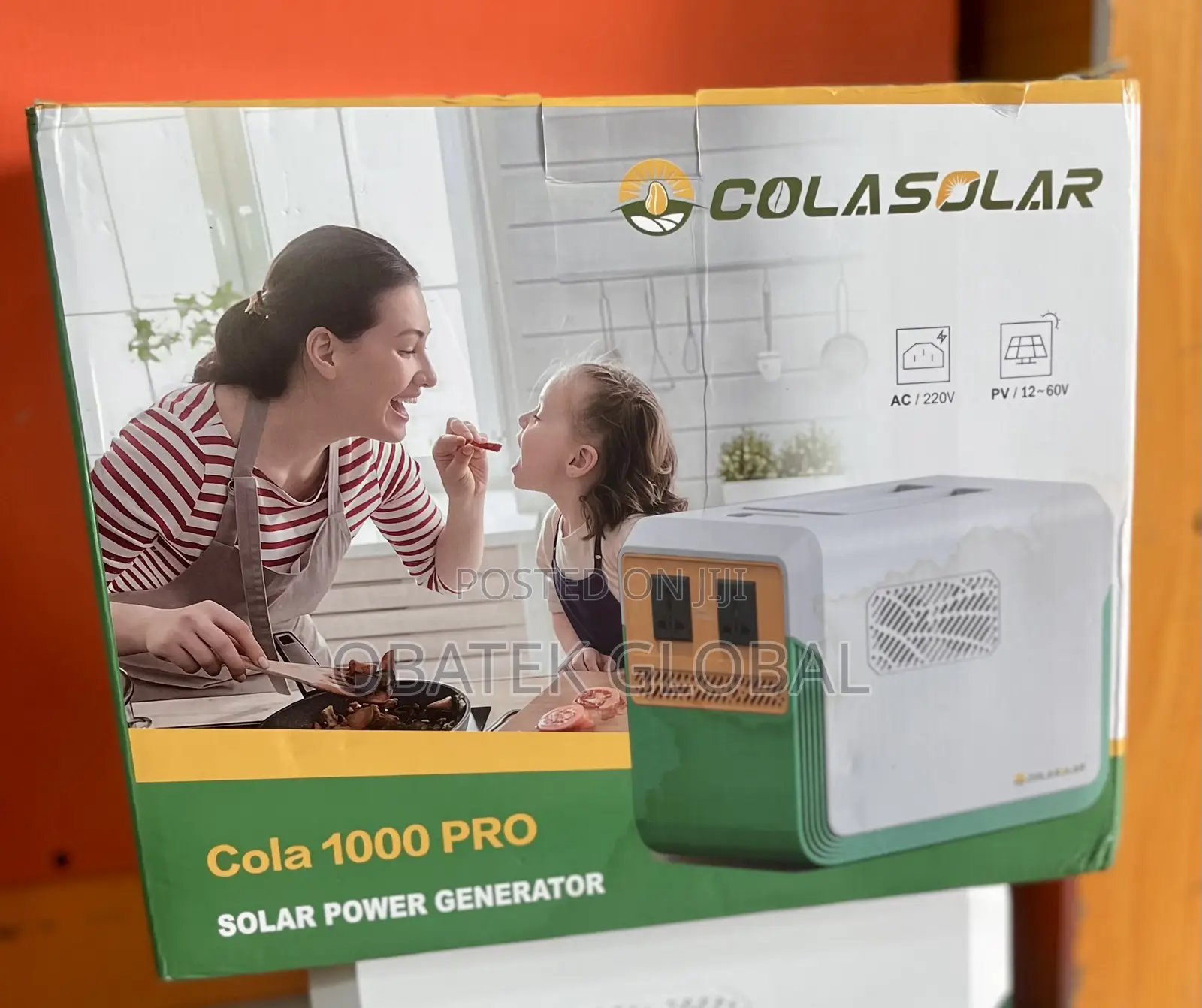 Cola 1000 Pro Solar Generator