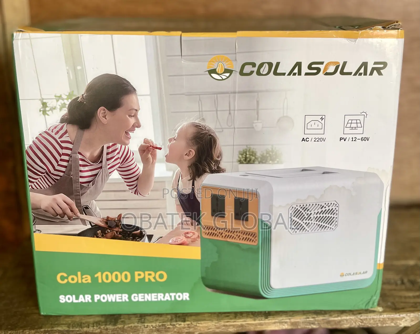 Cola 1000 Pro Solar Generator