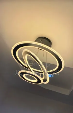 Modern 3 Ring Chandelier Light