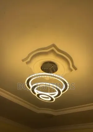 Modern 3 Ring Chandelier Light