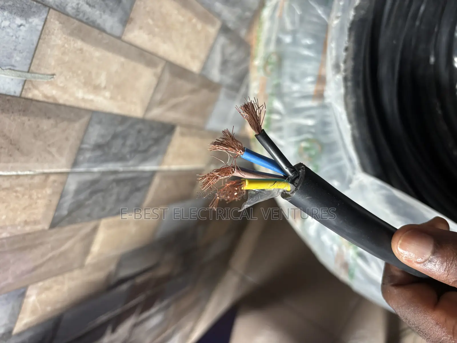 6mm X 4core Flexible Cable Copper