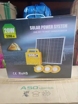 20watts 3200lm Solar Generator