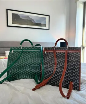 "Goyardine Vibes: Premium Replica Backpack 🎒"