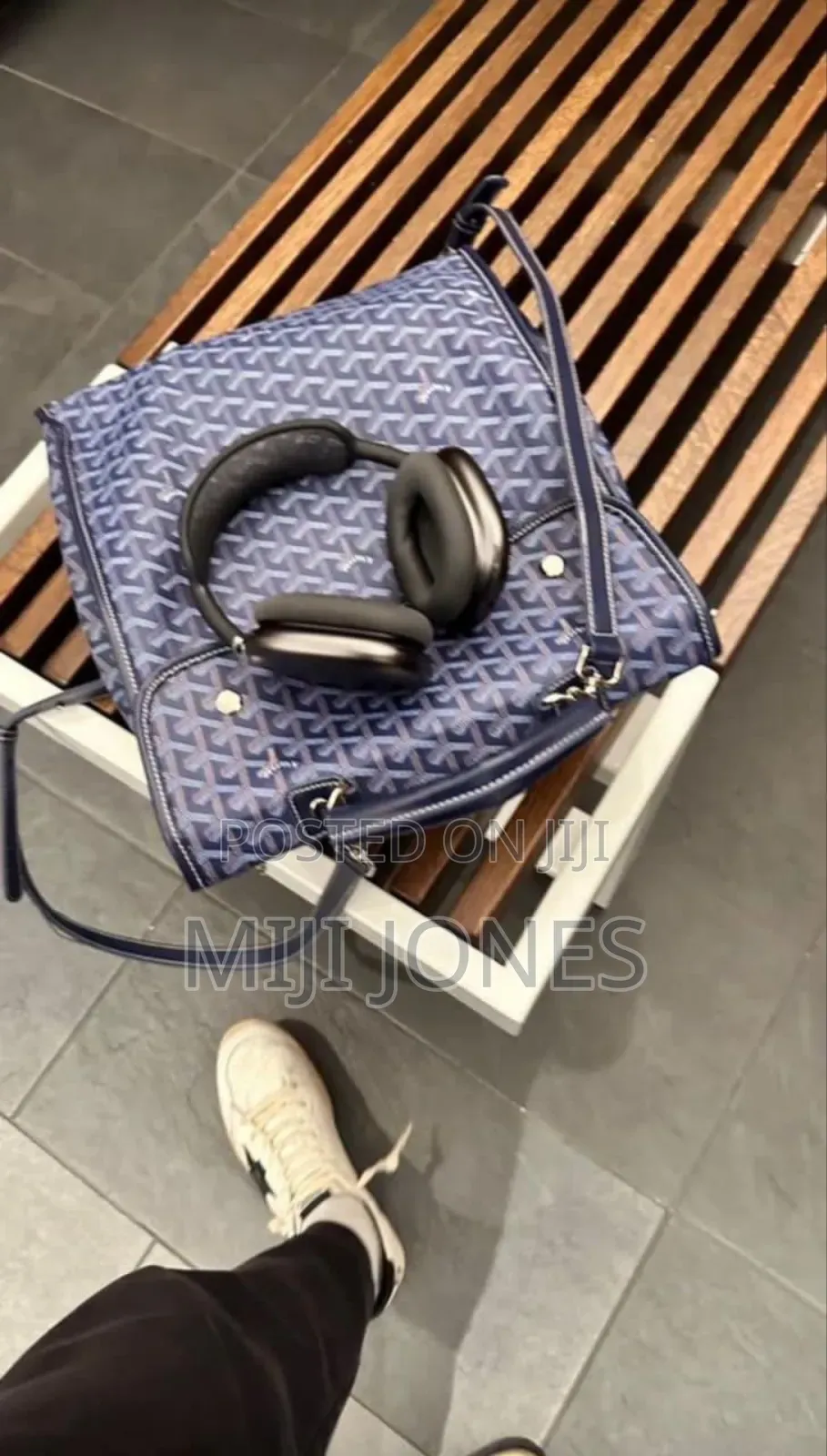 "Goyardine Vibes: Premium Replica Backpack 🎒"