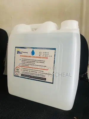 10 LTRS Distilled/Demineralized/Deionized Water