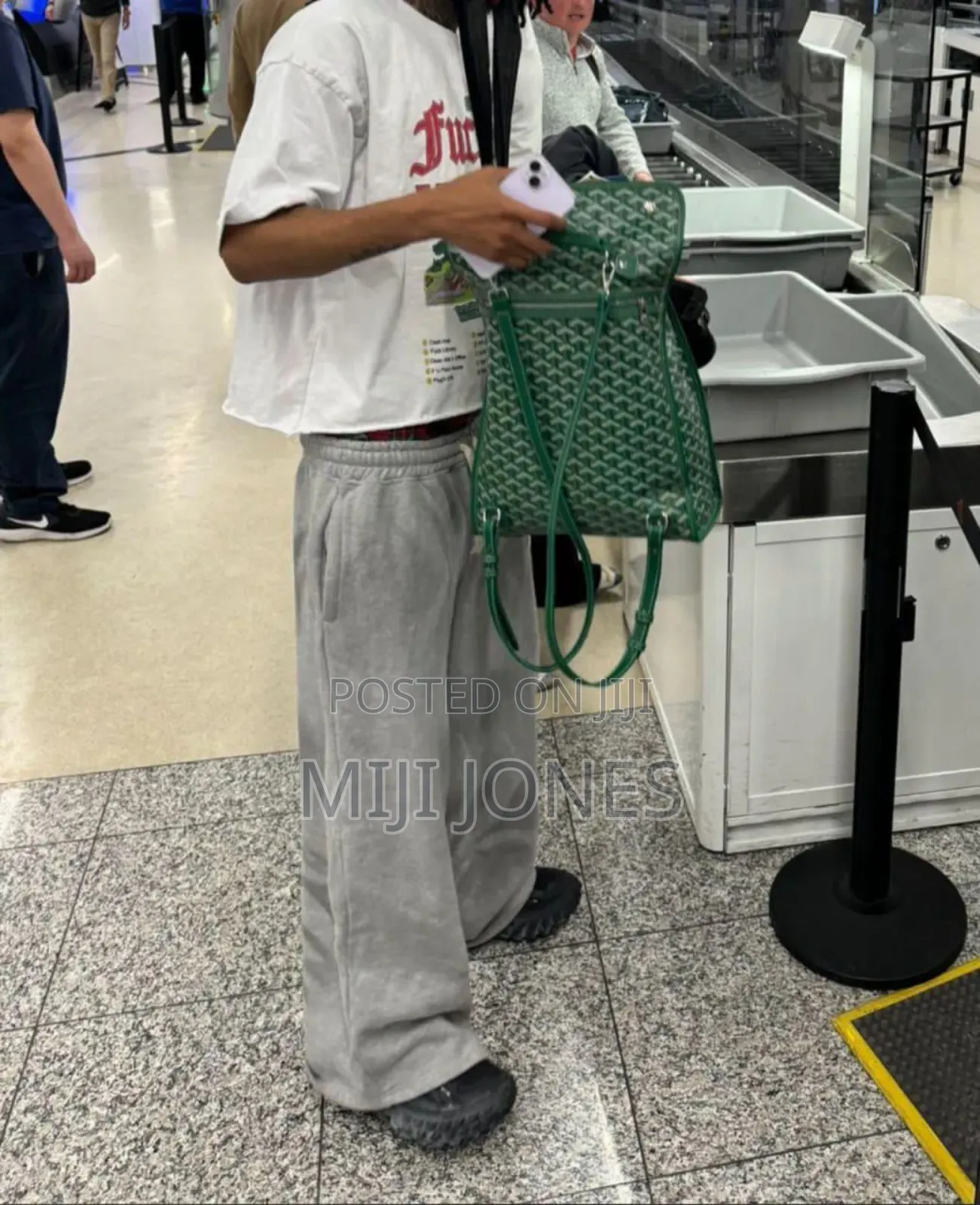 "Goyardine Vibes: Premium Replica Backpack 🎒"