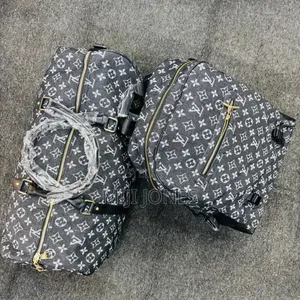 "Lv Duo: Backpack + Duffel Bag Combo"