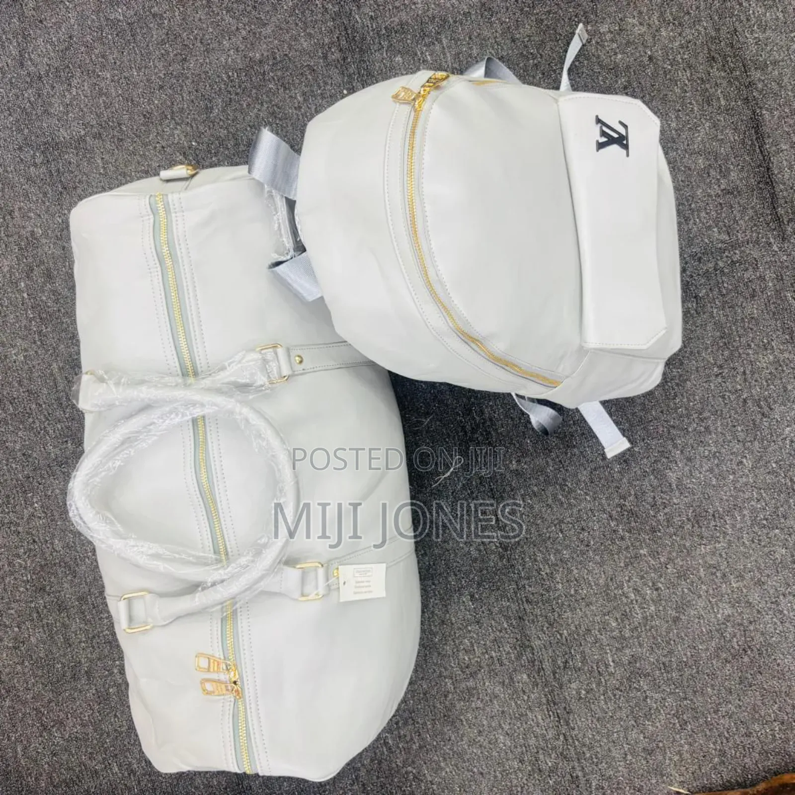 "Lv Duo: Backpack + Duffel Bag Combo"