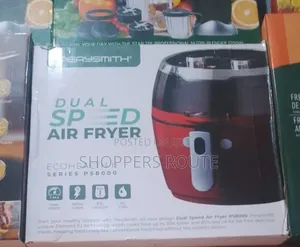 Lperysmith 8.5l Sleek Red Dual Speed Air Fryer