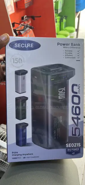Secure Laptop Power Bank 150 Watts,54600 Mah