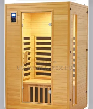 1-2 Person Infrared Home Sauna, Hemlock Wood