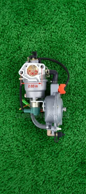 Dual Fuel And Gas Carburetor For 2.5kva To 3.5kva