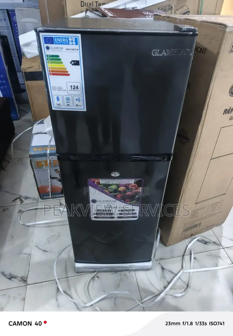 138l Glamstar Double Door Cooling Fridge