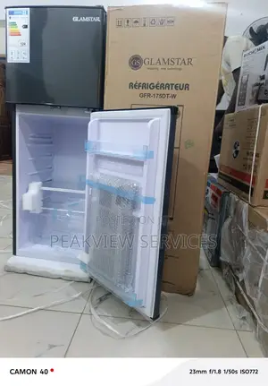 Food Storage Refrigerator 138l Glamstar GFR-175dt-W