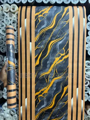 New Design Fluted/Marble Wallpaper