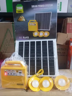 20watts Solar Generator With Lithium Battery