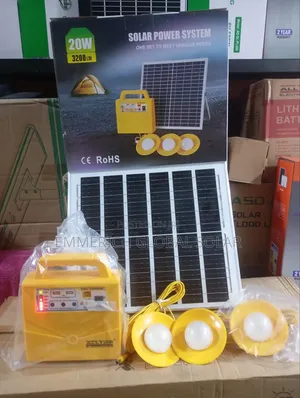 20watts Solar Generator With Lithium Battery