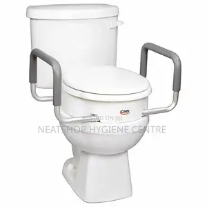 Elongated Toilet Seat Elevator With Arms