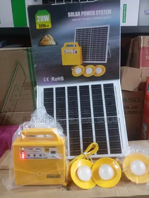 20watts Solar Generator With Lithium Battery