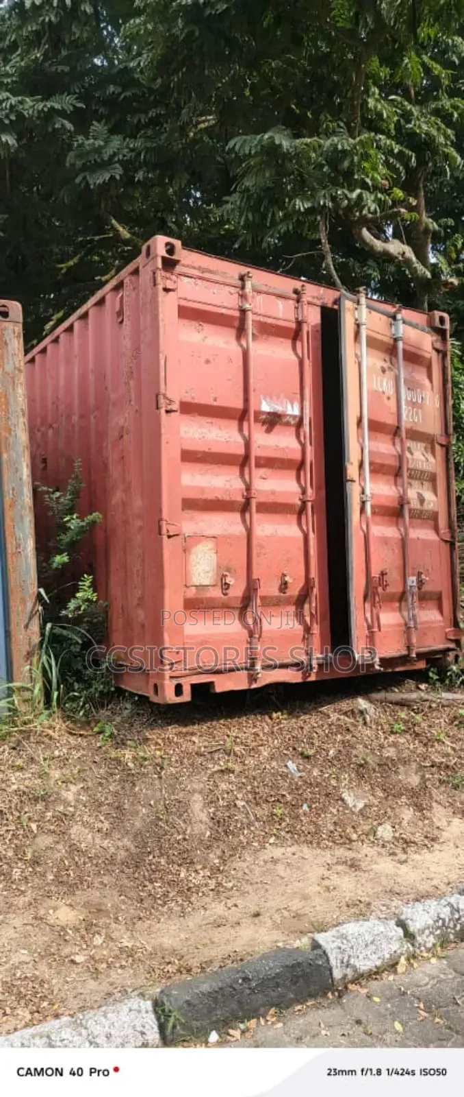 40 Feet Empty Cargo Containers