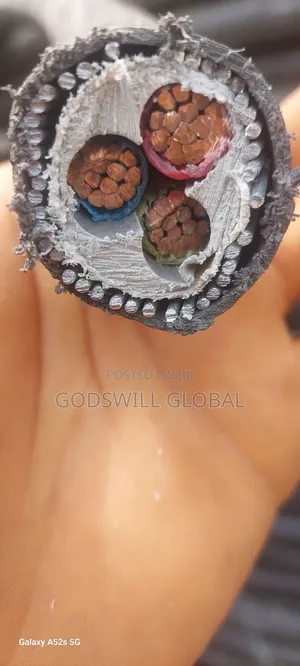 70mmx3core Amoured Cable