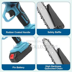 Chainsaw With Two Batteries