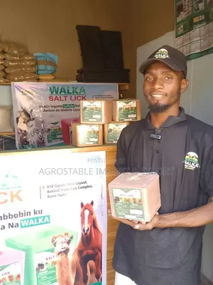 Carton of Salt Lick for Animal Use 5kg Block
