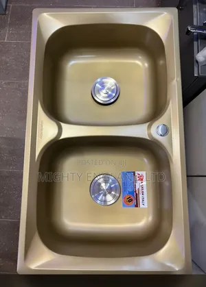 Double-Bowl Kitchen Sink