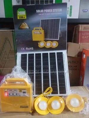 20watts Solar Generator With Lithium Battery