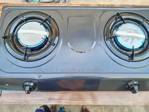 Boscon 2-Burner Gas Cooker – Strong, Fast Gas Saving