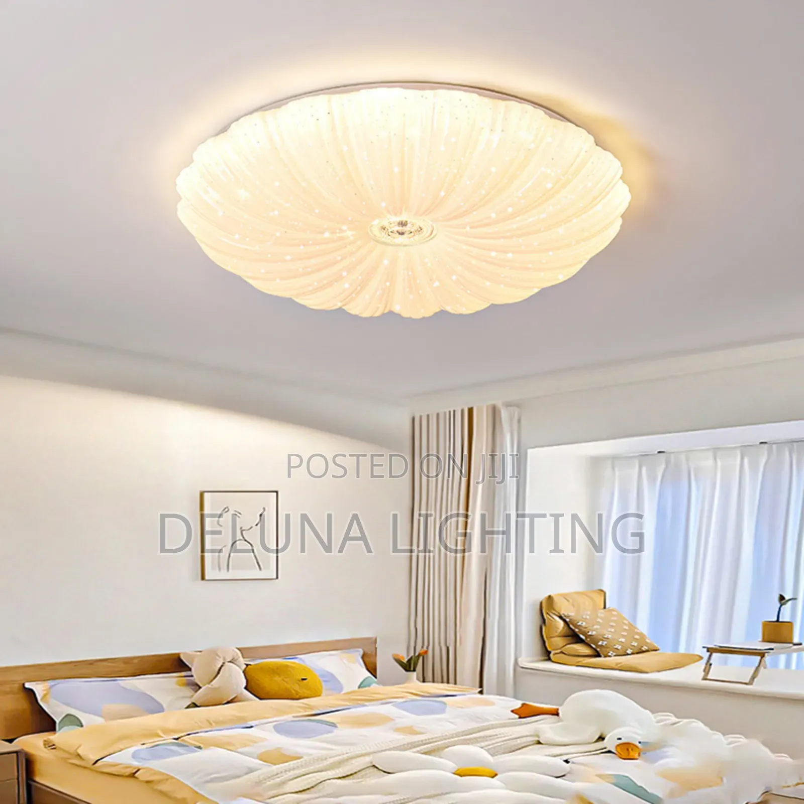 Modern Classic Ceiling Led Chandelier With 3 Color Display